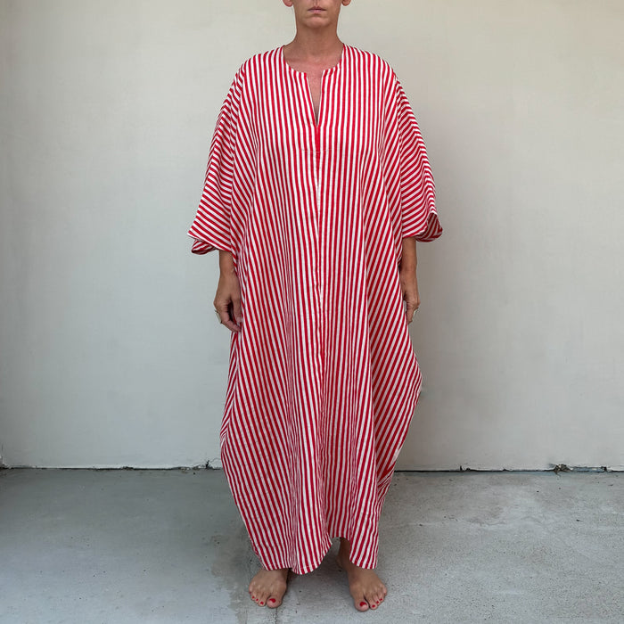 Kabak Kaftan Red Stripe